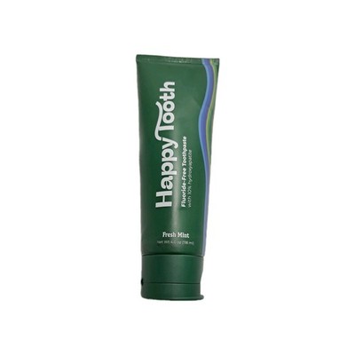 Happy Tooth Hydroxyapatite Toothpaste, Fluoride Free, Kids, Toddlers & Adults...