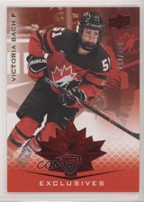 2021 Upper Deck Team Canada Juniors Exclusives 192/250 Victoria Bach #52 2d8
