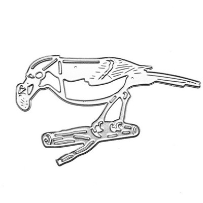 Parrot Metal Cutting Dies Stencil DIY Scrapbooking Album Paper Card Template