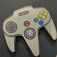Enamel Pin | Nintendo 64 Controller | Video Games