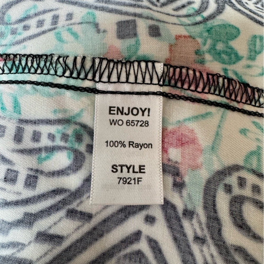 Michael Stars Mixed Pattern Patchwork Open Front … - image 12