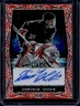 2024 Leaf Metal Hockey Legends Dominik Hasek Auto Diagonal Shimmer Red #/7