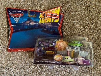 Disney Pixar World of Cars 2 Quick Changers Cars Action Agents