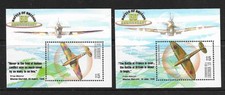 St Vincent & Grenadines 60th Anniversary of Battle of Britain M/S x 2 U/M (N79)