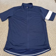Rapha Cycling Biking Classic Navy  Jersey Mer...