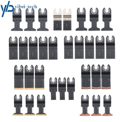 Quick Release Oscillating Tool Blade Wood and Plastic Saw Blades 37 PCS