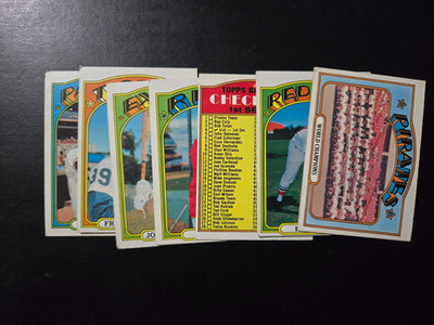 1972 TOPPS BASEBALL CARD #1-47 ''PICK A CARD''