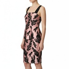 Marc Jacobs Pink Embroidered Sleeveless Midi Dress, US4 SRP: $450