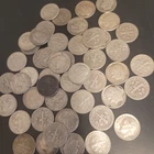 Roosevelt Dimes Lot Circulated Silver 10C US Coins Uncertified Business Strike