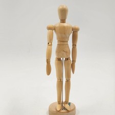 Wooden Artist Mannequin Figure Poseable Drawing Model Art Reference 8.25"
