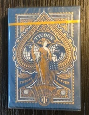 Tycoon Playing Cards Blue Deck for Poker Playing
