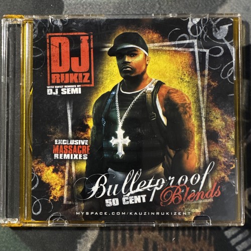 DJ Rukiz BULLETPROOF 50 Cent Blends G Unit MIXTAPE Promo CD