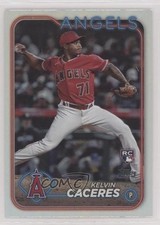 2024 Topps Series 2 Rainbow Foil Kelvin Caceres #680 0a8d
