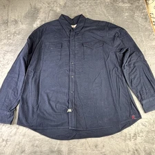 Remington Arms 1816 Shirt Mens 2XL Button Down Flannel Workwear Outdoors Hunting