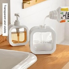 1PC 500ML Large Capacity Empty Dispenser Bottle for Laundry Detergent Shower Gel