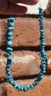 Darling Darlene Spiderweb Turquoise Un Drilled Nuggets Beads NEV 457 KTS  — photo 3