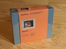 Aura Mason Wi-Fi Digital Picture Frame White Quartz