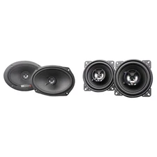 MB Quart Discus DK2-169 6x9 Inch Coax Speakers with DK2-110 4 Inch Coax Speakers
