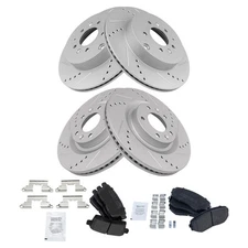 TRQ BKA35661 Brake Kit For Mazda CX-9 2007-2015 Front Rear 7T4Z2001A