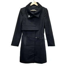 Auth PATRIZIA PEPE - Black Women's Coat