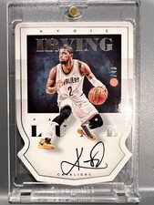 Premium On Card Auto 40 14 15 Panini Luxe Kyrie Irving NBA Signed Basketball Uni
