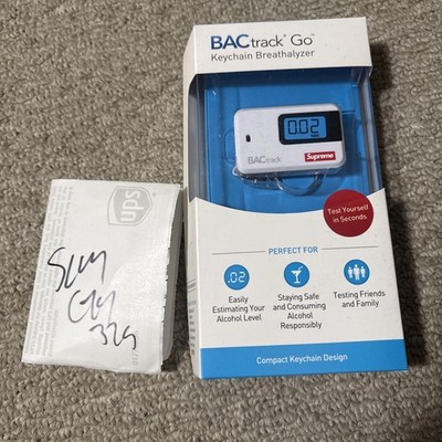 Supreme Keychain Breathalyzer BACtrack Go Please Read | eBay