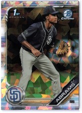 CJ Abrams (RC) 1st 2019 Bowman Draft Sapphire Edition BDC-85