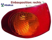 Abakus 212-19B9R-UE Heckleuchte Rechts RüCklicht Hecklicht RüCkleuchte