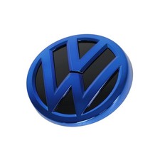 Original VW Golf 7 Polo T-Roc Emblem Heckklappe blau lasiert 5G0853630