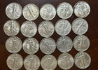 One Roll (#20 coins) Walking Liberty Half Dollars. Winner gets all twenty coins.