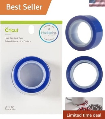 Craft-Grade Heat Resistant Tape for EasyPress - 52ft, Perfect for DIY Projects