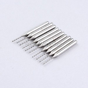 10PCS Carbide Steel PCB CNC Dremel Jewelry Micro Engraving Drill Bits 1.0mm