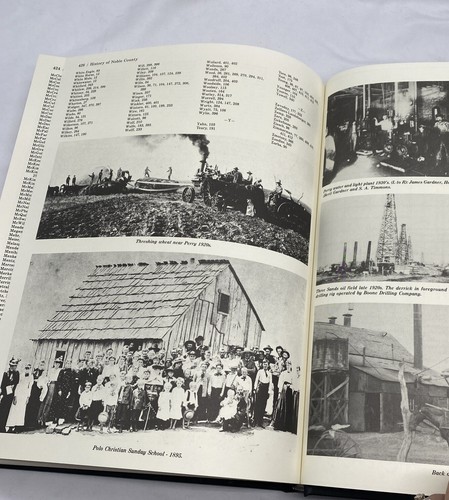 History of Noble County Oklahoma Vol. I (1987) & II (2008) Genealogy 2nd Print - Picture 12 of 24