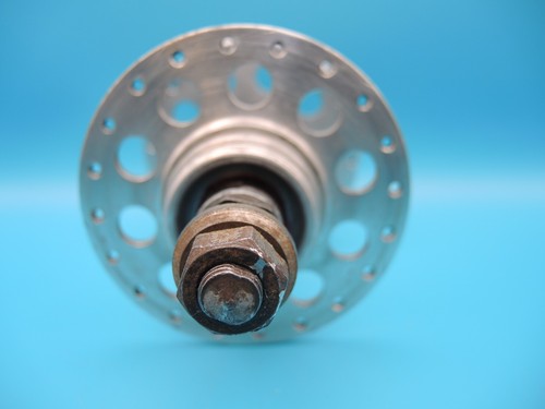 BAYLISS WILEY LARGE FLANGE DOUBLE FIXED WHEEL HUB 1950`S ALLOY + STEEL - REBUILT - Picture 8 of 11