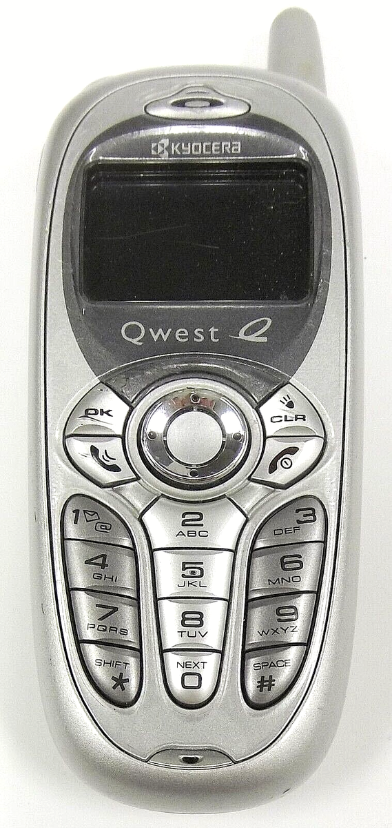 Kyocera K494 / K494LC - Gray and Silver ( Qwest Communications