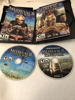 Medieval II Gold Edition (Total War, Total War Kingdoms) | PC DVD 2 Discs | Sega
