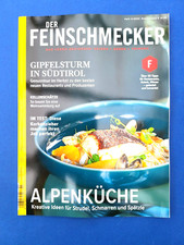 Der Feinschmecker Heft 11 November 2022 ... Alpenküche ...  NEU + ungelesen