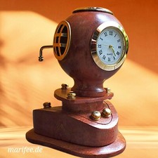 Exklusive Taucherhelm Uhr, US-Navy mit Kompass, Nautisch, sehr Dekorativ 12018
