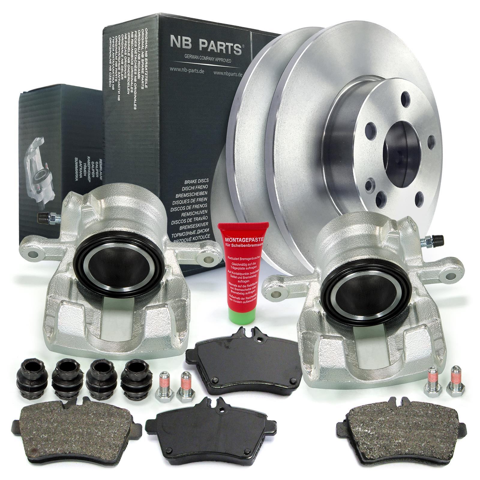 Brake Calipers Brake Discs Brake Pads Front for Mercedes-Benz A-Class W169
