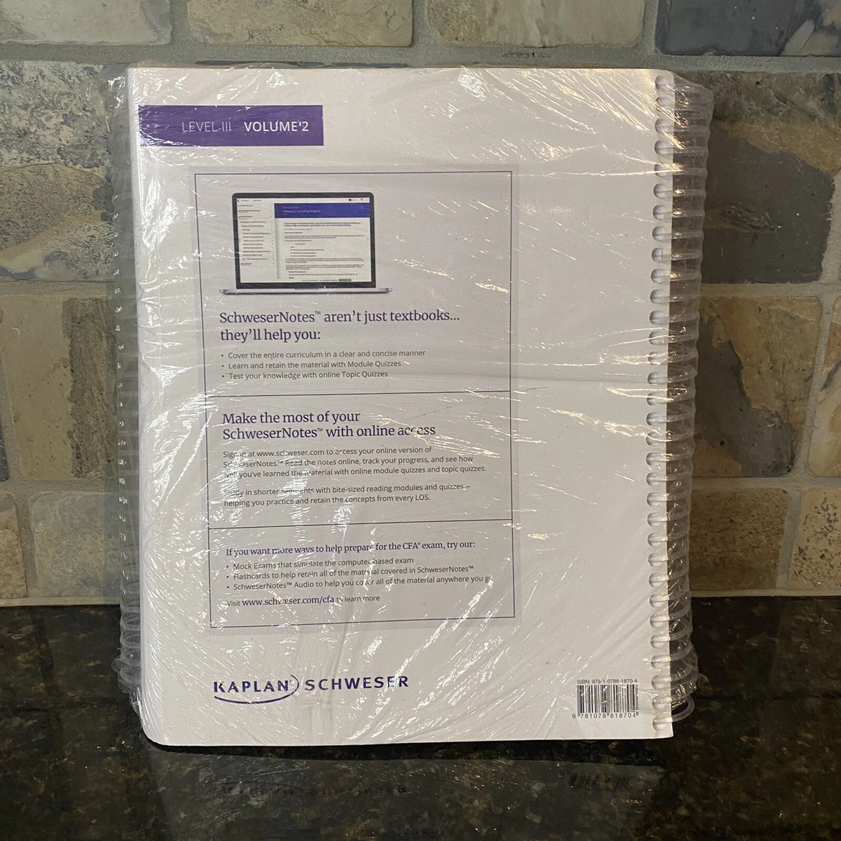 2022 CFA Level 3 - Kaplan Schweser OnDemand Class Workbooks