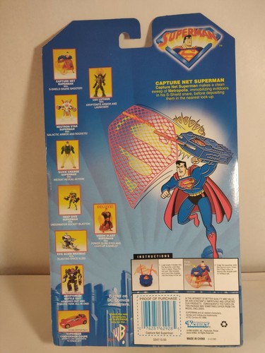 Superman The Animated Series CAPTURE NET SUPERMAN (CosBman633) - Picture 2 of 8