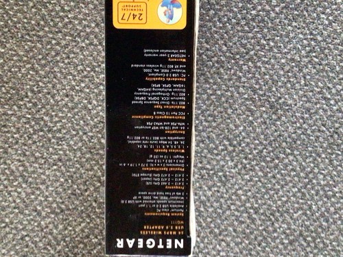 WIRELESS ADAPTER, NETGEAR WG111v2 54Mbps USB 2.0 - Picture 5 of 5