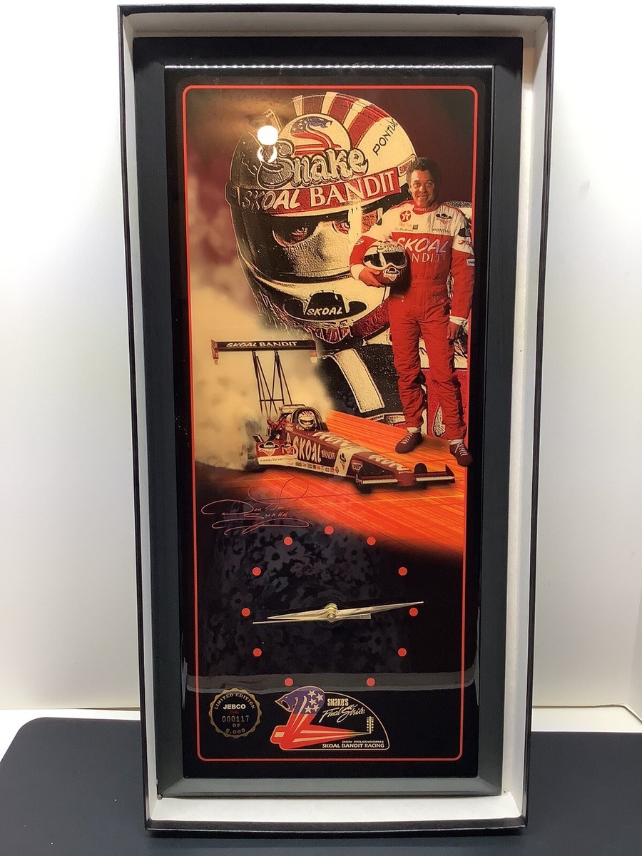 SUPER RARE Limited Edition Skoal Bandit Racing Wall Clock