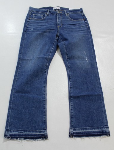 LOFT Women's Slim Pockets Flare Crop 