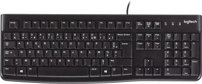 Logitech Keyboard K120 for Business Black FR-Layout 920-002515