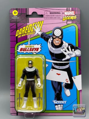 Marvel Legends Vintage Retro Bullyseye The Man Without, Hasbro 3,75” pulgadas 2021