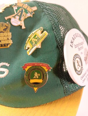 帽子 VINTAGE 90s MLB OAKLAND ATHLETICS CAP 90s Oakland Athletics A's MLB Baseball Snapback Hat Cap with
