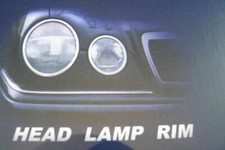W208 - Chromringe Scheinwerfer passend für Mercedes CLK Coupe / Cabrio W208 - Chromringe Scheinwerfer passend für Mercedes CLK Coupe / Cabrio