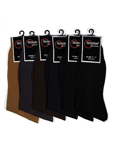 3, 6, 12 Or 18 Pairs Mens Dress Socks Multi Color Print Casual Work Size 10-13 - Picture 2 of 12