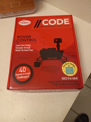Thinkfun Code Board Game Programming Series Lunar Rover Control. NEW UNUSED